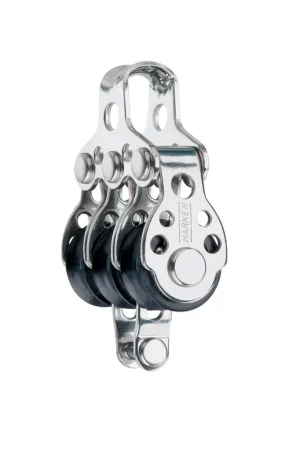 Authentique Poulie triple ringot 16mm