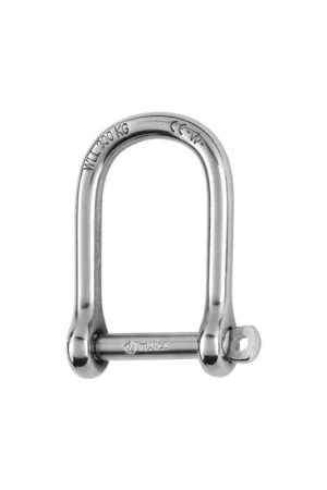 Meilleur Choix Manille large 6mm libre forgée inox
