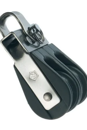 Bon Marché Poulie double 18mm réa nylon
