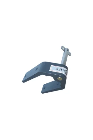 Aiguillot safran Ø8mm 4 trous 38mm avec sécurité Usine Directe