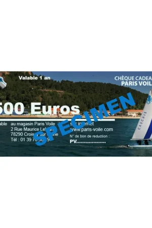 Chèque cadeau 500€ Promotion Saisonnière