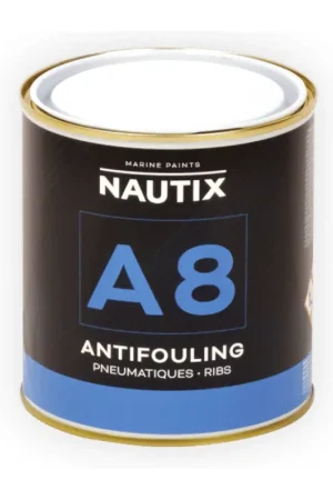 Antifouling A8 pour pneumatiques et semi-rigides 0.75L Jusqu'à Épuisement Des Stocks