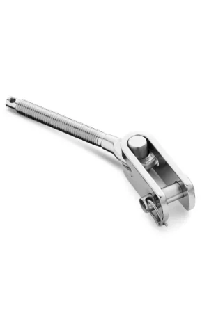 Chape articulée filetée percée - Pas à droite - UNF 5/16" Nouvelle Collection