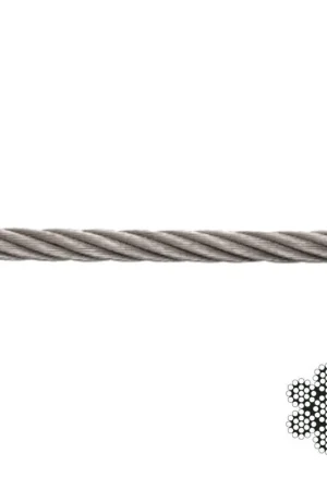 Câble inox extra souple 7x19 5mm Commander Maintenant