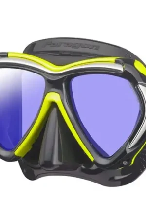 Acheter En Ligne Masque de plongée Tusa Paragon Noir/Jaune