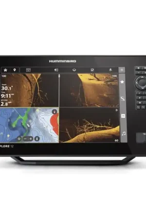 Sondeur GPS Humminbird Xplore 12 CHIRP MEGA SI + Sonde TA 140/240/455/800/1200 KHz Produit De Marque
