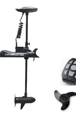 Moteur électrique avant bateau Haswing Cayman 55 Télécommande 120 cm Dernier Modèle