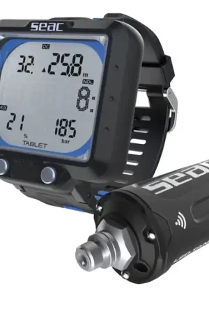 Meilleure Vente Ordinateur de plongée Seac-sub Tablet bleu + Transmetteur