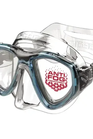 Top Vente Masque de plongée Seac Sub Clear Anti-buée Aquamarine