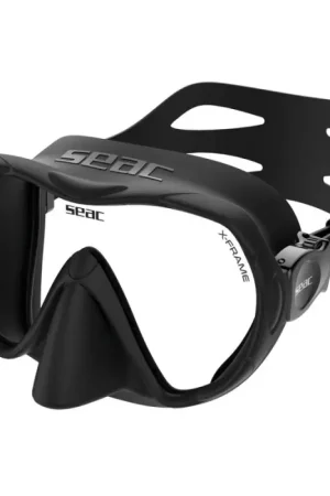 Offre Exclusive Masque de snorkeling Seac Sub X-Frame Noir