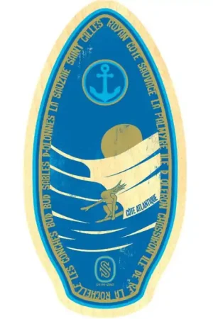 Skimboard bois Skim One Côte Atlantique 41 Marque