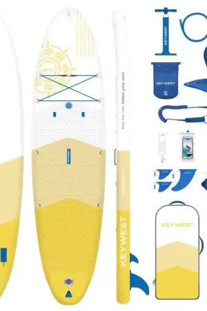Achat Immédiat Sup Paddle Gonflable Key West Classic Air 11.0 Safran Full Pack 2026