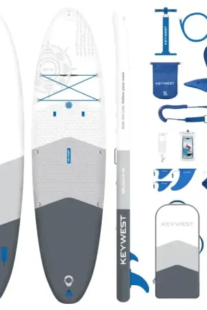 Sup Paddle Gonflable Key West Classic Air 11.0 Cloud Full Pack 2026 Usine Directe