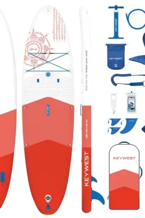 Offre Exclusive Sup Paddle Gonflable Key West Classic Air 11.0 Chili Pepper Full Pack 2026