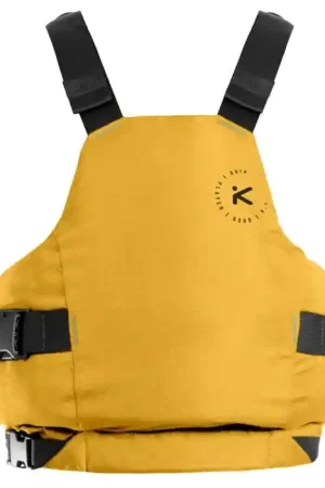 Gilet kayak Hiko Player Jaune moutarde 70N Prix Réduit