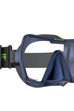 Petit Prix Masque de plongée Salvimar Drake sangle élastique anti-buée - Bleu