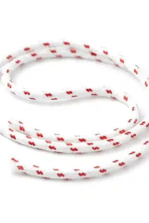 Pure dyneema Labrax montage obus 1 M Rouge/Blanche Expédition Rapide