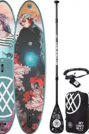 Soldes Sup Paddle Gonflable Anomy Elena Garnu 9.8