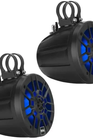 Produit De Marque Haut-Parleurs tour de Wake Boss Marine MP-WT60RGB LED