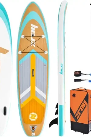 Nouvelle Collection Sup Paddle Gonflable ZRay Wood 10.8 Touring