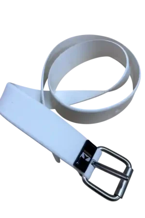 Ceinture marseillaise Denty Spearfishing Silicone Blanche Quantité Limitée