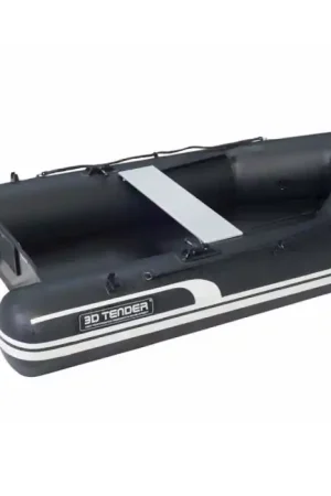 Annexe bateau pneumatique 3D Tender Superlight Twin Air 290 noir Haute Qualité