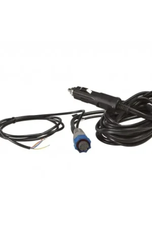 Retour Gratuit Câble alimentation Lowrance allume cigare pour prises Bleues