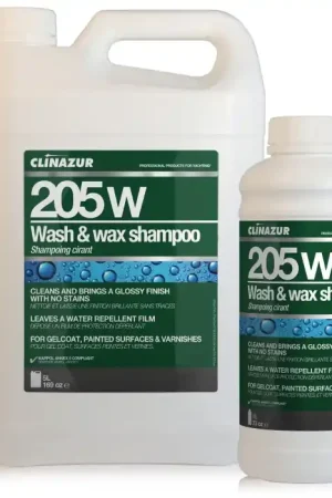 Shampoing cirant Clin'Azur 205 W - 5 litres Acheter En Ligne