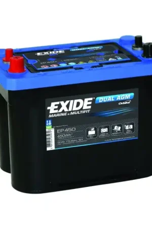 Pas Cher Batterie Exide Dual AGM 50AH - EP450