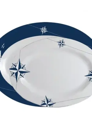 Expédié Aujourd'hui Plateaux ovales Marine Business - Collection Nothwind - 2 Pièces