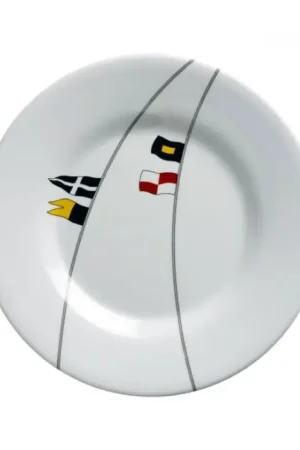 Assiette Dessert Marine Business - Collection Regata - 6 Pièces Offre Spéciale