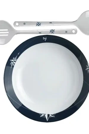 Nouvelle Collection Saladier + Couverts Marine Business - Collection Nothwind - 1 Pièce