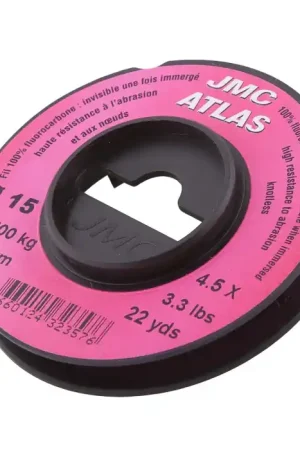 Solde Fil JMC Atlas 100% Fluorocarbone 20 M - 15/100