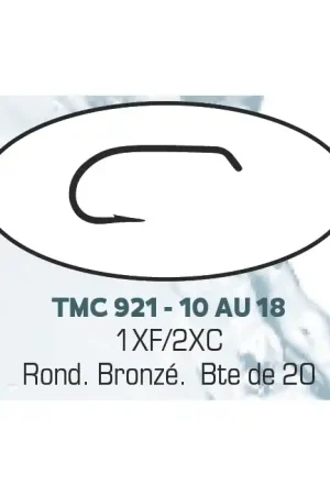 Hameçons mouche TMC 921 - H.14 Offre Exclusive