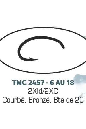 Promotion Hameçons mouche TMC 2457 - H.18