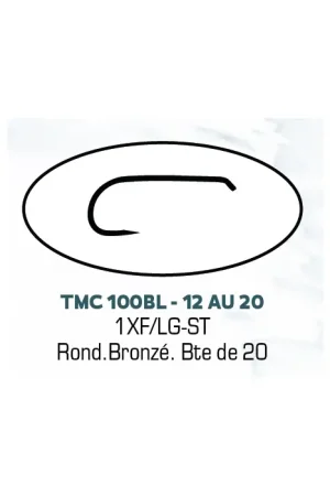 Offre Limitée Hameçons mouche TMC 100BL - H.18