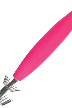 Turlutte Plombée Pinkee 60 gr Rose Fluo Haute Qualité