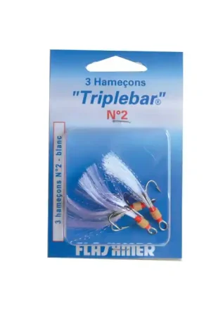 3 Hameçons Triplebar N°4 Acheter En Ligne