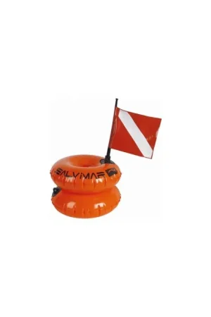Bouée de signalisation gonflable Chasse Sous Marine Salvimar Double Buoy Haute Qualité