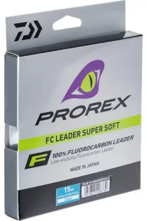Nylon Fluorocarbon Daiwa Prorex FC Leader Super Soft 50M - n°36/100 Prix Réduit