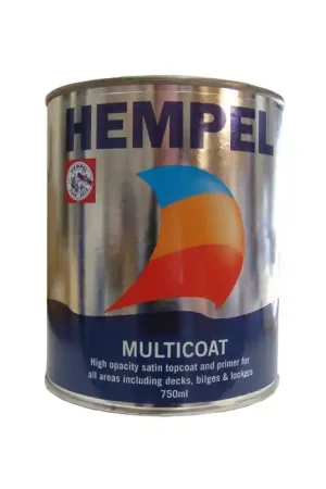 Livraison Express Laque Multi Coat Satinée - Hempel - 19500 gris clair - 0,75 l