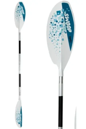 Pagaie kayak Egalis Swoop - alu - 4 parties - 220 cm Livraison Express