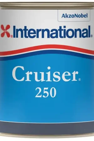 Antifouling International Cruiser 250 matrice érodable 0.75L Rouge Produit De Marque