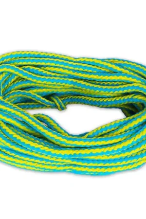 Corde flottante bouée tractée Obrien 1-2 personnes Jaune Bleu Expédié Aujourd'hui