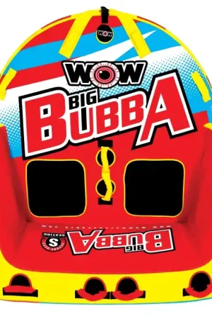 Bouée Tractée 2 personnes Wow Big Bubba Hi Vis Réduction