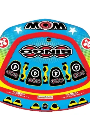 Bouée Tractée 4 personnes Wow Bingo Promotion Saisonnière