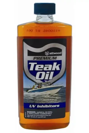 Nouveauté Huile Attwood de Teck dorée Premium
