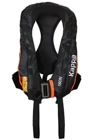 Gilet de sauvetage gonflable Lalizas Kappa 180N automatique avec harnais Livraison Express