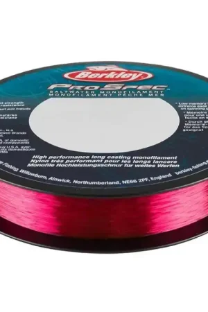 Super Prix Nylon Berkley Pro Spec Saltwater Red 300 m - 45/100 14,1kg