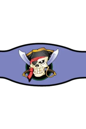 Bon Marché Sangle De Masque Néoprène Double velcro - Pirate